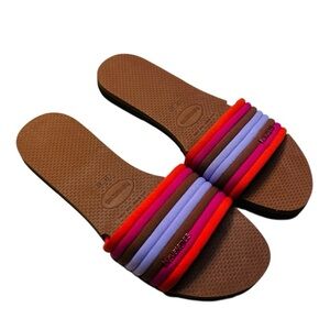 Havaianas‎ Women's Multicolor Slide Sandals